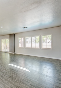 Living Room and Kitchen Remodel in Brentwood